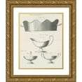 thumbnail image 1 of PI Studio 12x14 Gold Ornate Wood Framed with Double Matting Museum Art Print Titled - Serverware I, 1 of 4