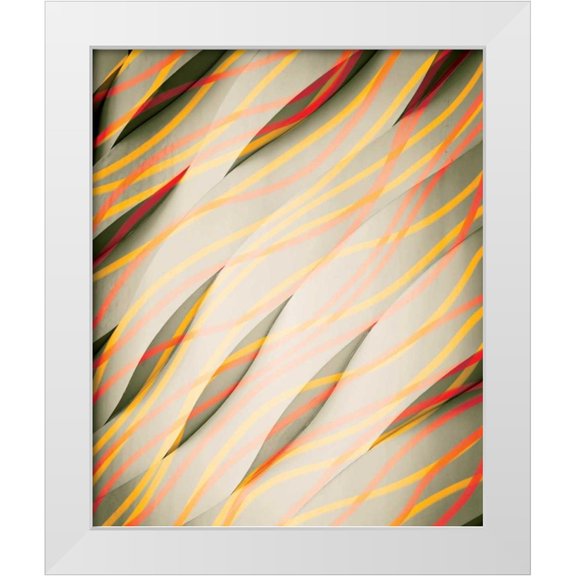 PI Studio 12x14 White Modern Wood Framed Museum Art Print Titled - Current