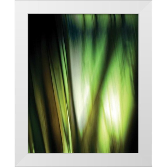 PI Studio 12x14 White Modern Wood Framed Museum Art Print Titled - Organic I