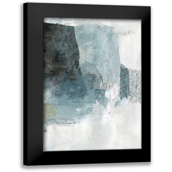 PI Studio 13x18 Black Modern Framed Museum Art Print Titled - Balanced Neutral II