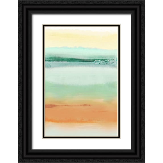 PI Studio 13x18 Black Ornate Wood Framed with Double Matting Museum Art Print Titled - Drawn Out