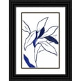 thumbnail image 1 of PI Studio 13x18 Black Ornate Wood Framed with Double Matting Museum Art Print Titled - Indigo Lilly , 1 of 4