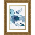 thumbnail image 1 of PI Studio  13x18 Gold Ornate Wood Framed with Double Matting Museum Art Print Titled - Paper Jewels I, 1 of 4