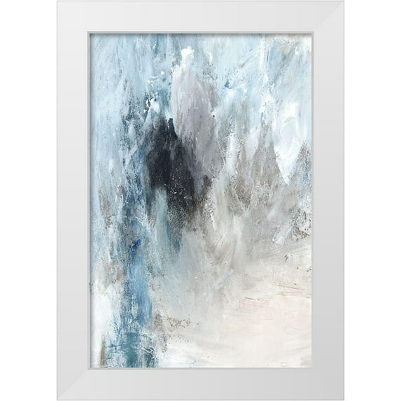 PI Studio 13x18 White Modern Wood Framed Museum Art Print Titled - Winter Wonderland I