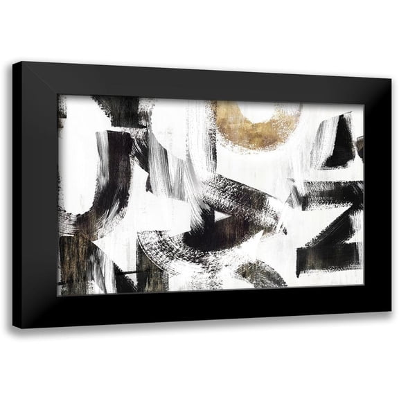PI Studio 14x11 Black Modern Framed Museum Art Print Titled - Concept I