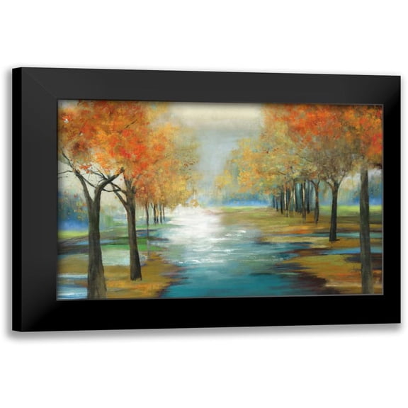 PI Studio 14x11 Black Modern Framed Museum Art Print Titled - Glittering Sprites