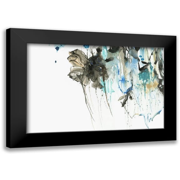 PI Studio 14x11 Black Modern Framed Museum Art Print Titled - Water Splash I
