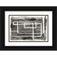 thumbnail image 1 of PI Studio  14x11 Black Ornate Wood Framed with Double Matting Museum Art Print Titled - Couplet II, 1 of 4