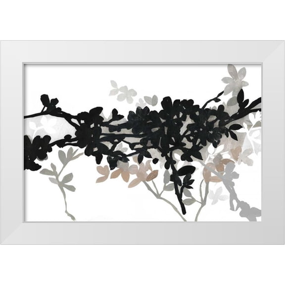 PI Studio 14x11 White Modern Wood Framed Museum Art Print Titled - Apple Bloom II