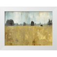 thumbnail image 1 of PI Studio 14x11 White Modern Wood Framed Museum Art Print Titled - Golden Fields, 1 of 4
