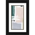 thumbnail image 1 of PI Studio 14x24 Black Ornate Wood Framed with Double Matting Museum Art Print Titled - Ash and Silk I, 1 of 4