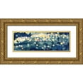 thumbnail image 1 of PI Studio 14x7 Gold Ornate Wood Framed with Double Matting Museum Art Print Titled - City Lights I, 1 of 4