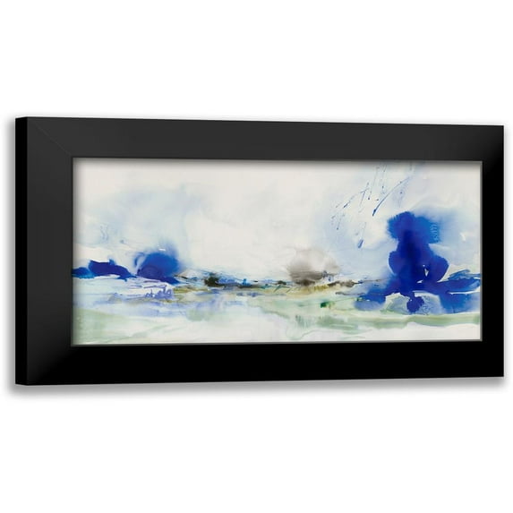 PI Studio 14x9 Black Modern Framed Museum Art Print Titled - Castle Hill