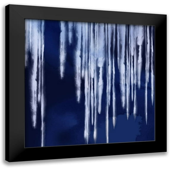 PI Studio 15x15 Black Modern Framed Museum Art Print Titled - Pitch II
