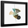 thumbnail image 1 of PI Studio 15x15 Black Modern Framed Museum Art Print Titled - Semi II, 1 of 5