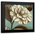 thumbnail image 1 of PI Studio 15x15 Black Modern Framed Museum Art Print Titled - Slowdance Woodblock I, 1 of 5