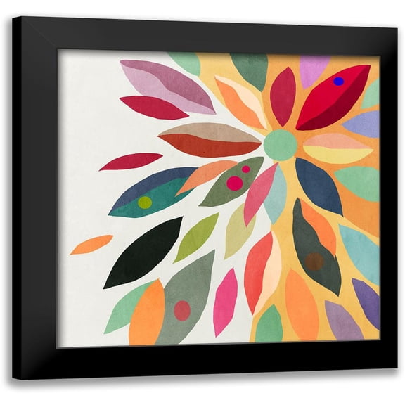 PI Studio 15x15 Black Modern Framed Museum Art Print Titled - Timelessness
