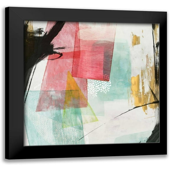 PI Studio 15x15 Black Modern Framed Museum Art Print Titled - Transparent I