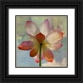 thumbnail image 1 of PI Studio 15x15 Black Ornate Wood Framed with Double Matting Museum Art Print Titled - LOVELY LILY II, 1 of 4