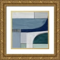 thumbnail image 1 of PI Studio 15x15 Gold Ornate Wood Framed with Double Matting Museum Art Print Titled - Square Simple Shapes I, 1 of 4