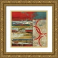 thumbnail image 1 of PI Studio 15x15 Gold Ornate Wood Framed with Double Matting Museum Art Print Titled - To the Right, 1 of 4