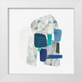 thumbnail image 1 of PI Studio 15x15 White Modern Wood Framed Museum Art Print Titled - Stone II, 1 of 4
