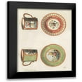 thumbnail image 1 of PI Studio 15x18 Black Modern Framed Museum Art Print Titled - Cups and Saucers, 1 of 5