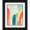 thumbnail image 1 of PI Studio 15x18 Black Ornate Wood Framed with Double Matting Museum Art Print Titled - Colour Arch II, 1 of 4