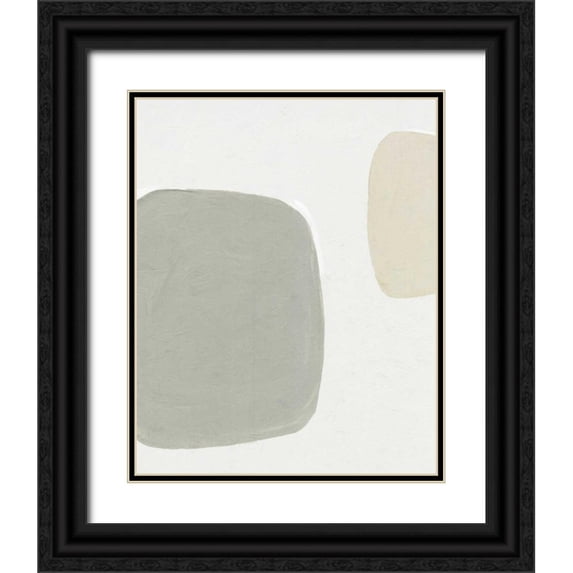 PI Studio 15x18 Black Ornate Wood Framed with Double Matting Museum Art Print Titled - Imperfect II