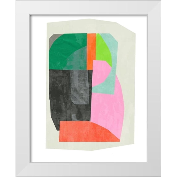 PI Studio 15x18 White Modern Wood Framed Museum Art Print Titled - Bright Harmony