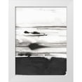 thumbnail image 1 of PI Studio 15x18 White Modern Wood Framed Museum Art Print Titled - Rhythm of Sea II, 1 of 4