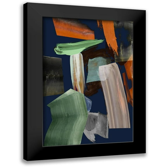 PI Studio 17x24 Black Modern Framed Museum Art Print Titled - Sunsets in the City I