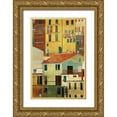 thumbnail image 1 of PI Studio 17x24 Gold Ornate Wood Framed with Double Matting Museum Art Print Titled - Manarola II, 1 of 4