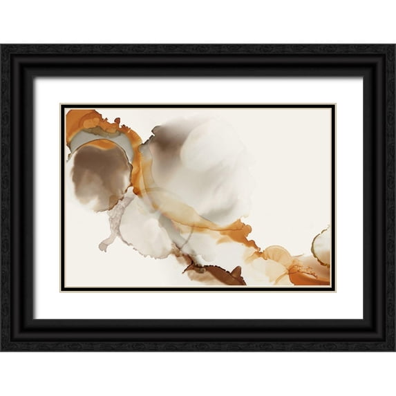 PI Studio 18x13 Black Ornate Wood Framed with Double Matting Museum Art Print Titled - Undefined