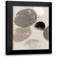 thumbnail image 1 of PI Studio 19x24 Black Modern Framed Museum Art Print Titled - Floating Rocks II, 1 of 5