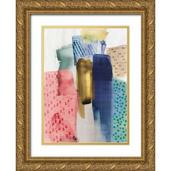 PI Studio 19x24 Gold Ornate Wood Framed with Double Matting Museum Art Print Titled - Magic Paper