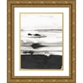 thumbnail image 1 of PI Studio 19x24 Gold Ornate Wood Framed with Double Matting Museum Art Print Titled - Rhythm of Sea II, 1 of 4