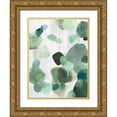 thumbnail image 1 of PI Studio   19x24 Gold Ornate Wood Framed with Double Matting Museum Art Print Titled - Shadow Pebbles II Mint Version, 1 of 4