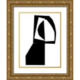 thumbnail image 1 of PI Studio 19x24 Gold Ornate Wood Framed with Double Matting Museum Art Print Titled - Slashed II, 1 of 4