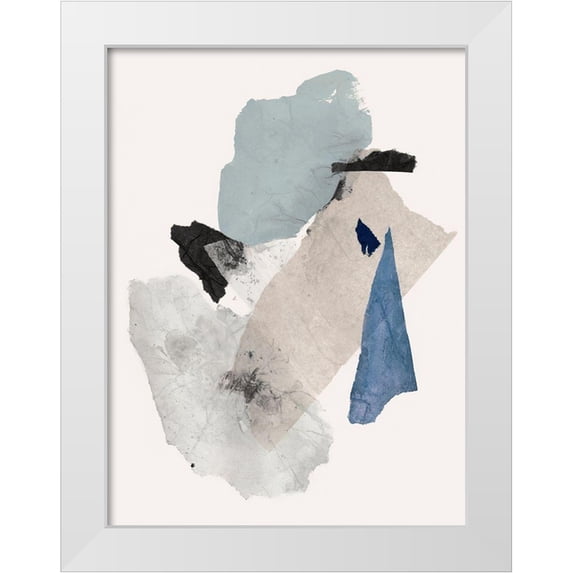 PI Studio 19x24 White Modern Wood Framed Museum Art Print Titled - Pieces of Fun I