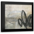 thumbnail image 1 of PI Studio 20x20 Black Modern Framed Museum Art Print Titled - Soft Touch III, 1 of 5