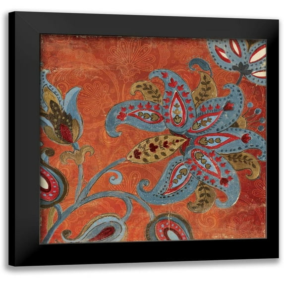 PI Studio 20x20 Black Modern Framed Museum Art Print Titled - Spice Trade I