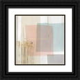 thumbnail image 1 of PI Studio 20x20 Black Ornate Wood Framed with Double Matting Museum Art Print Titled - Blushed I, 1 of 4