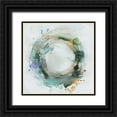 thumbnail image 1 of PI Studio 20x20 Black Ornate Wood Framed with Double Matting Museum Art Print Titled - Circle Splash II, 1 of 4