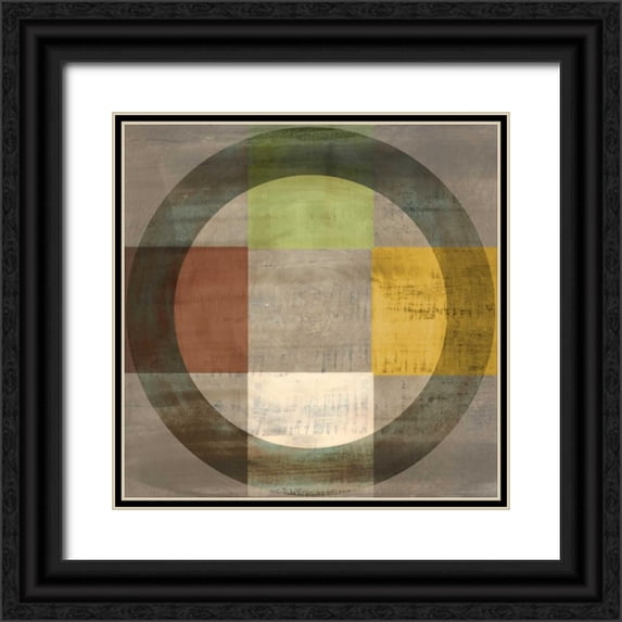 PI Studio 20x20 Black Ornate Wood Framed with Double Matting Museum Art Print Titled - Helios II