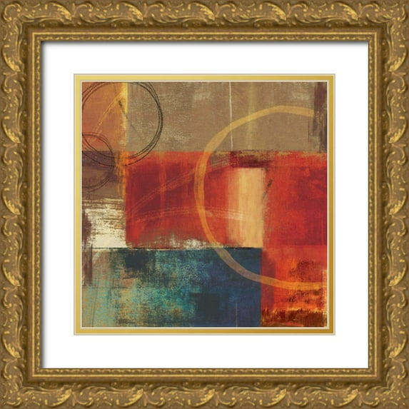 PI Studio 20x20 Gold Ornate Wood Framed with Double Matting Museum Art Print Titled - Afrika