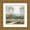 thumbnail image 1 of PI Studio 20x20 Gold Ornate Wood Framed with Double Matting Museum Art Print Titled - Meadow Path, 1 of 4