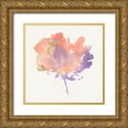 thumbnail image 1 of PI Studio 20x20 Gold Ornate Wood Framed with Double Matting Museum Art Print Titled - Silent Flower, 1 of 4