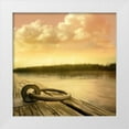 thumbnail image 1 of PI Studio 20x20 White Modern Wood Framed Museum Art Print Titled - Dockside, 1 of 4