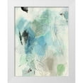 thumbnail image 1 of PI Studio  20x24 White Modern Wood Framed Museum Art Print Titled - Bloomer I, 1 of 4